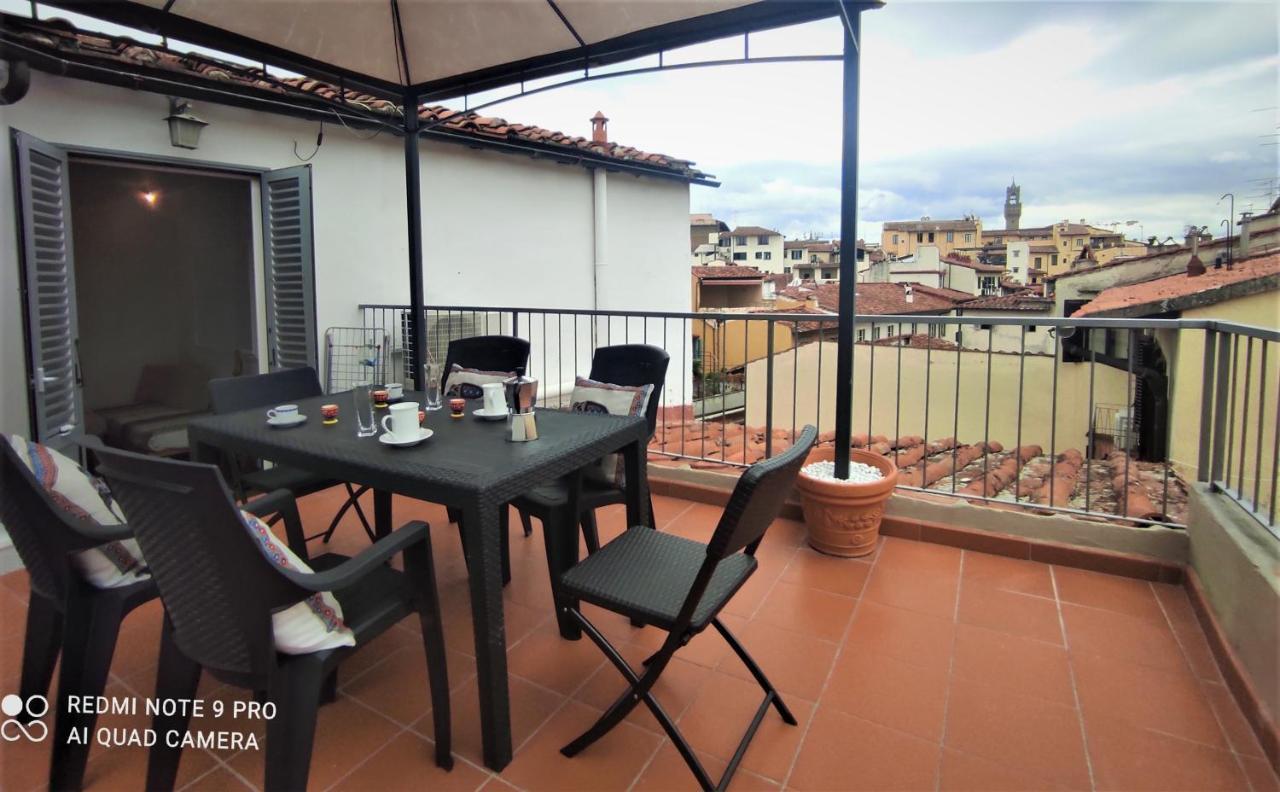 Attico Rucellai Con Terrazza Super Vista Florença Exterior foto
